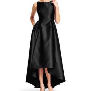 Adrianna Papell Black High low dress